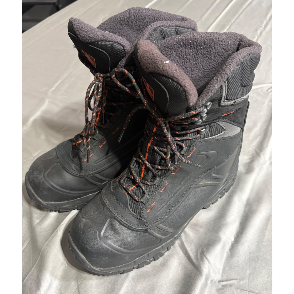 RefrigiWear Extreme Pac Boots Mens 12M Black Winter Work Safety‎ Toe 1140CR EH